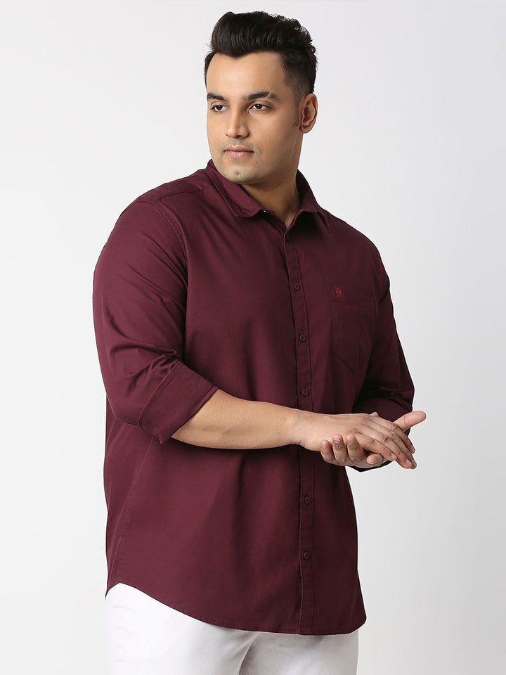 Thomas Scott Plus Size Cotton Casual Shirt
