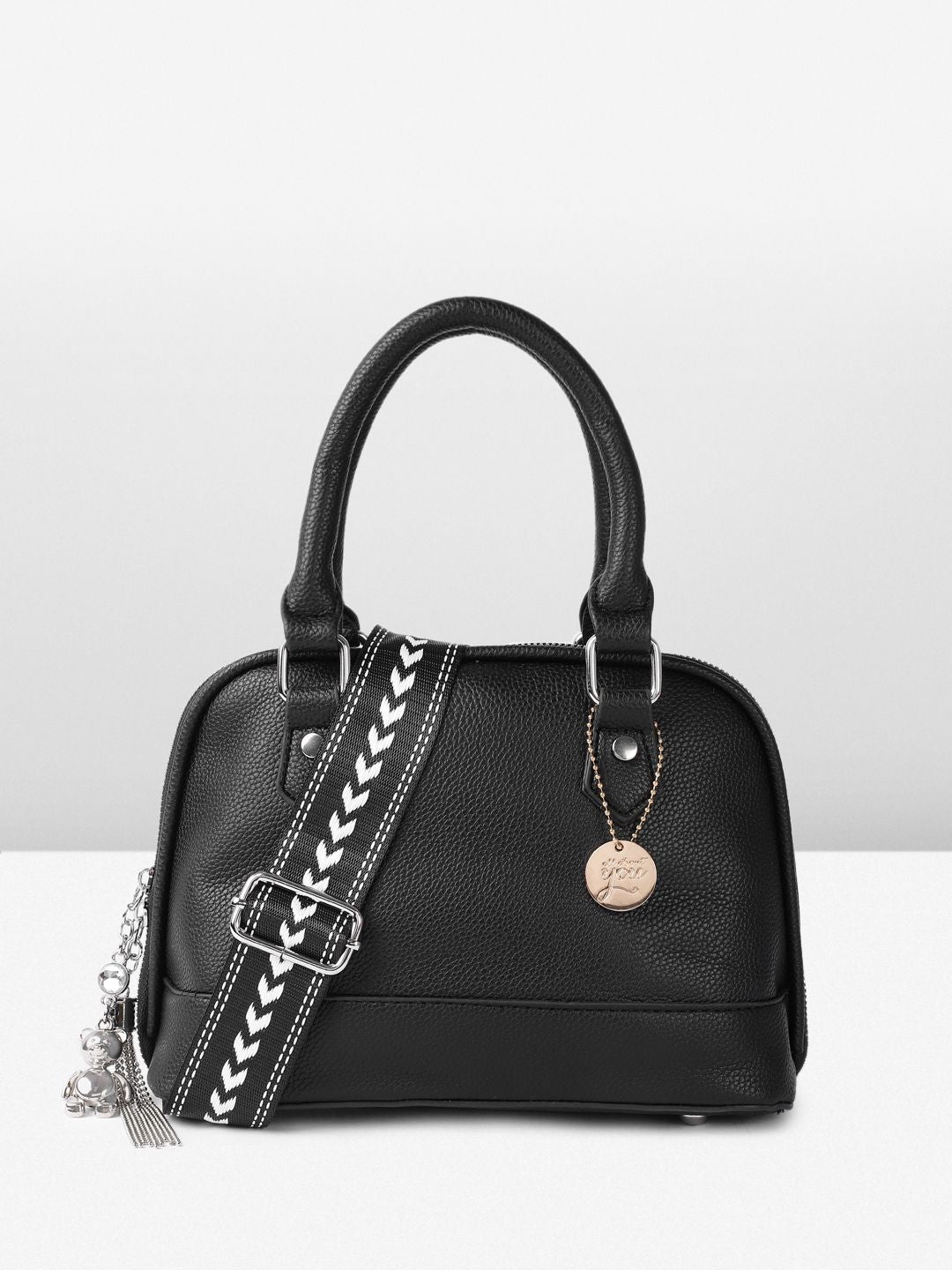 all about you Structured Handheld Bag with Tassel