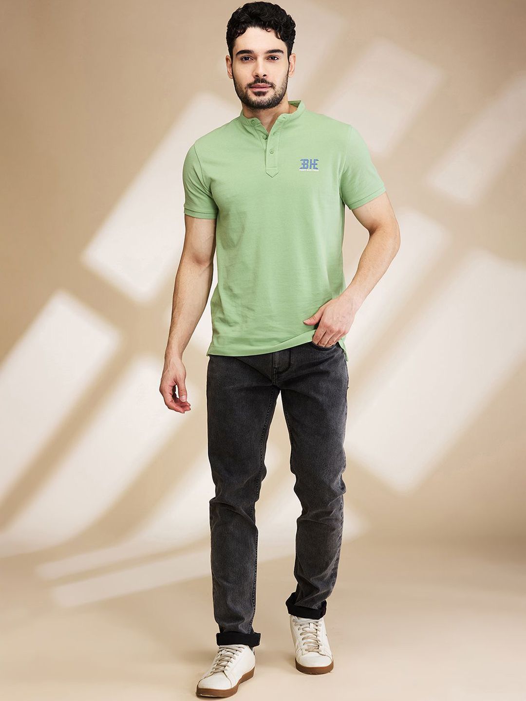 Being Human Men Skinny Fit Light Fade Jeans