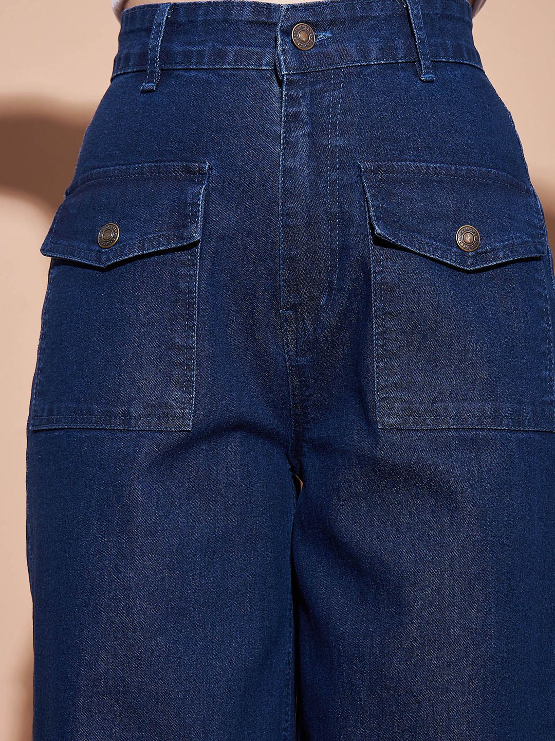 SASSAFRAS BASICS Women Clean Look No Fade High-Rise Jeans