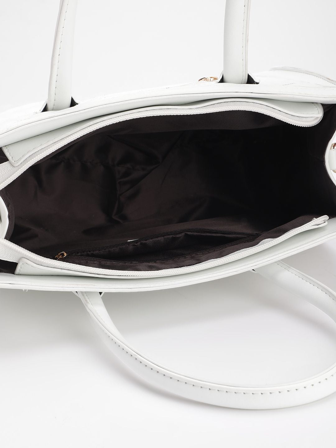 DressBerry Quilted Structured Handheld Bag