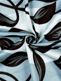 Story@home Nature White & Grey 2 Pieces Ethnic Motifs Printed Window Curtains