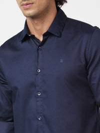 SPYKAR Spread Collar Classic Opaque Cotton Linen Casual Shirt