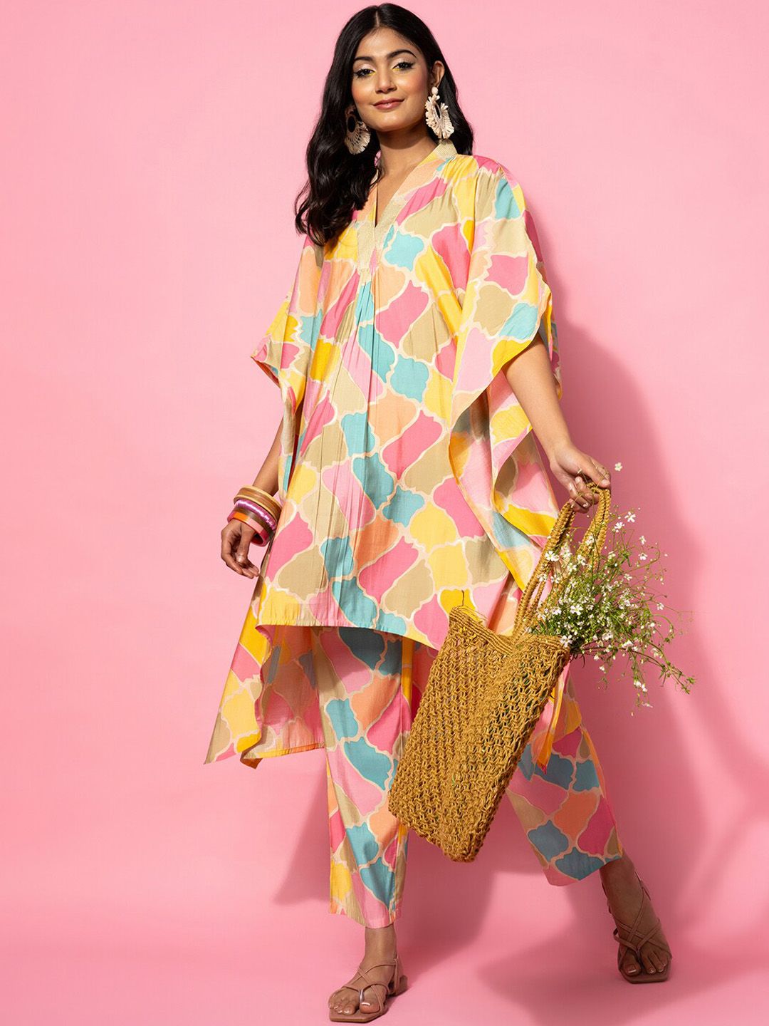 Libas Abstract Printed Co-Ords
