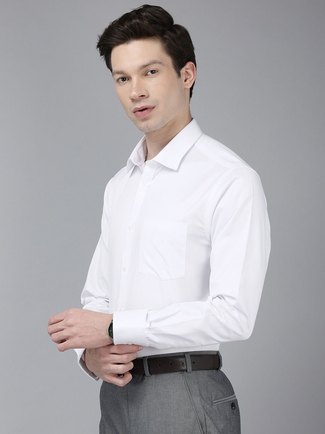 Park Avenue Slim Fit Opaque Formal Shirt