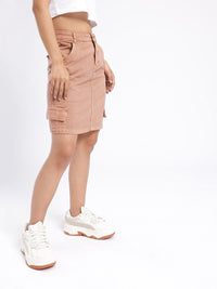 DressBerry Women Modern Chic A-Line Denim Skirt