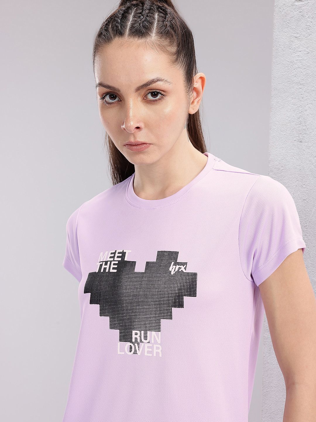 HRX by Hrithik Roshan Typography Printed Rapid-Dry Running T-shirt