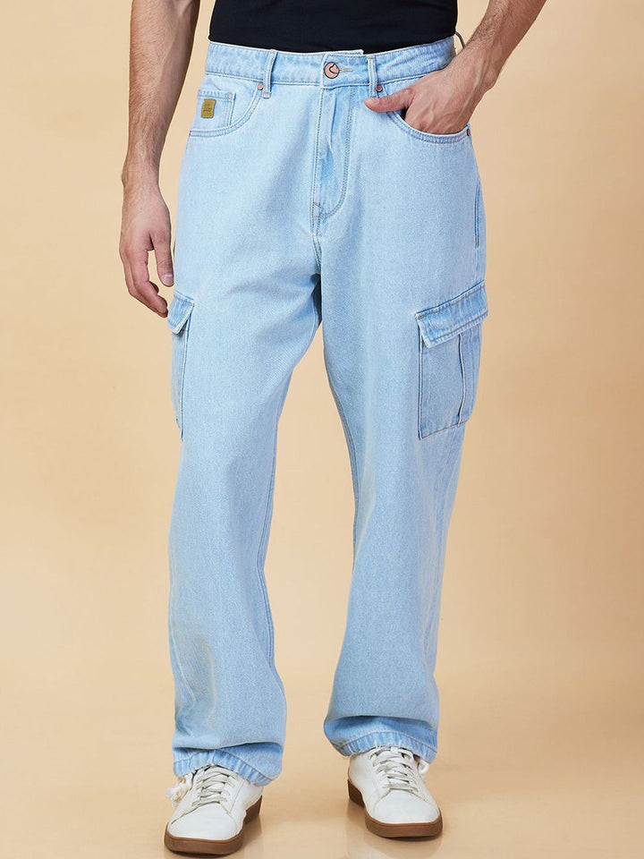 Being Human Men Low Distress Jeans