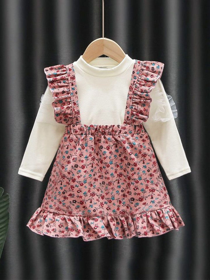 YK Girls Top with Skirt