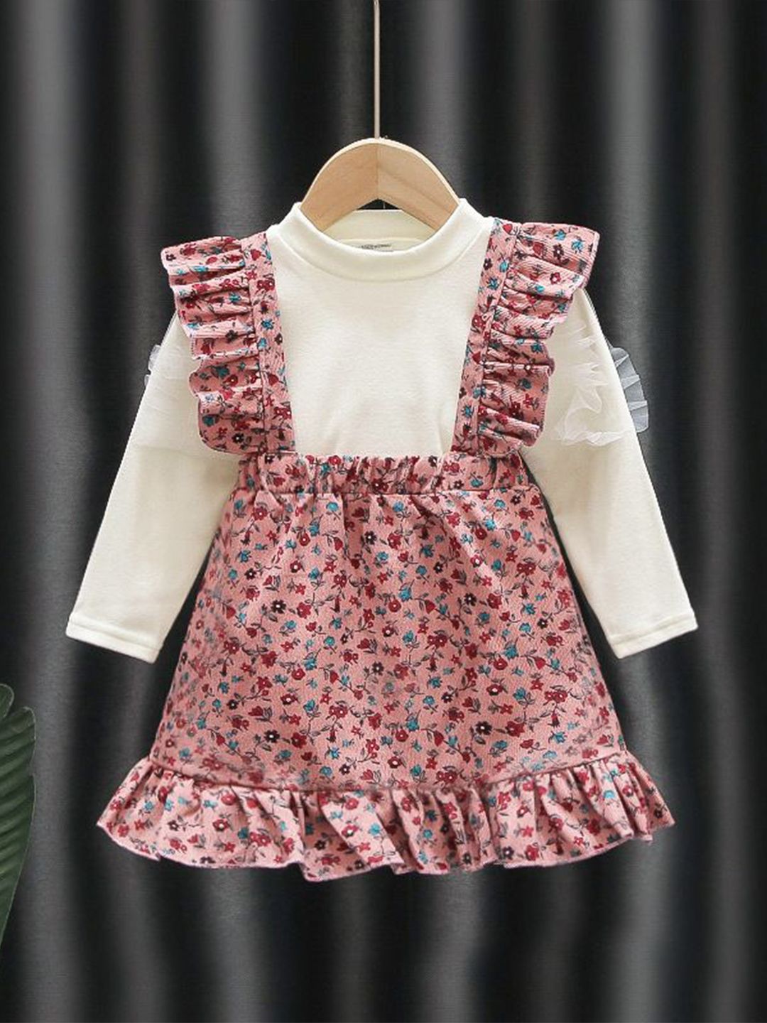 YK Girls Top with Skirt