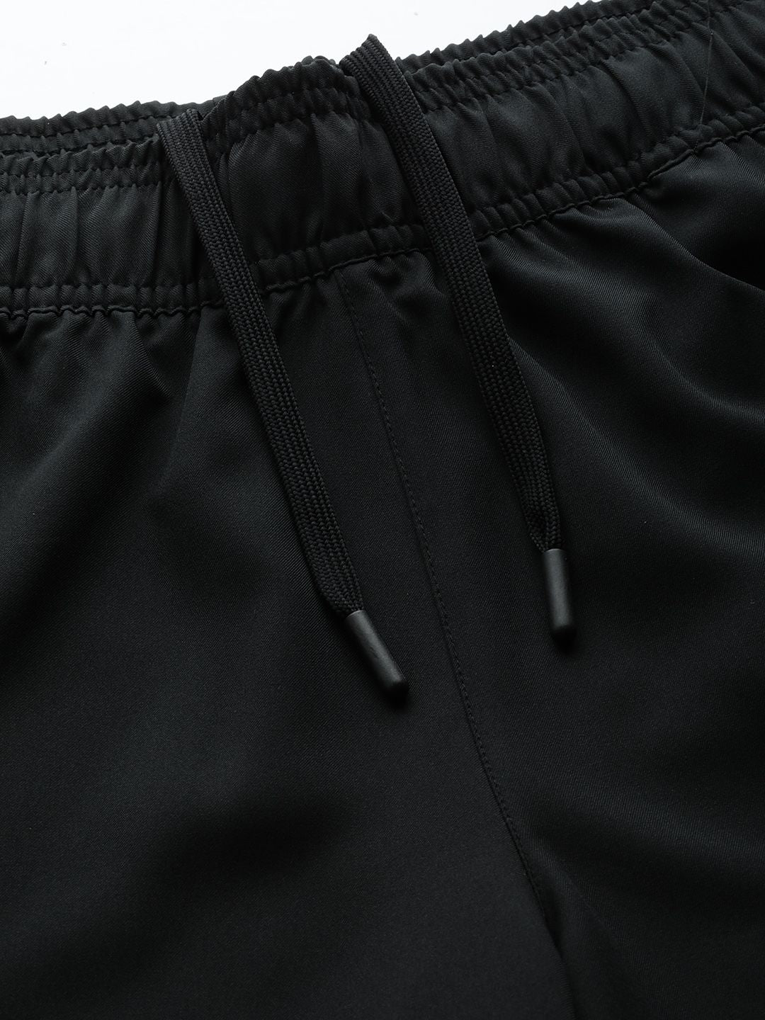 HRX By Hrithik Roshan Training Women Jet Black Rapid-Dry Solid Training Shorts