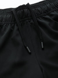HRX By Hrithik Roshan Training Women Jet Black Rapid-Dry Solid Training Shorts