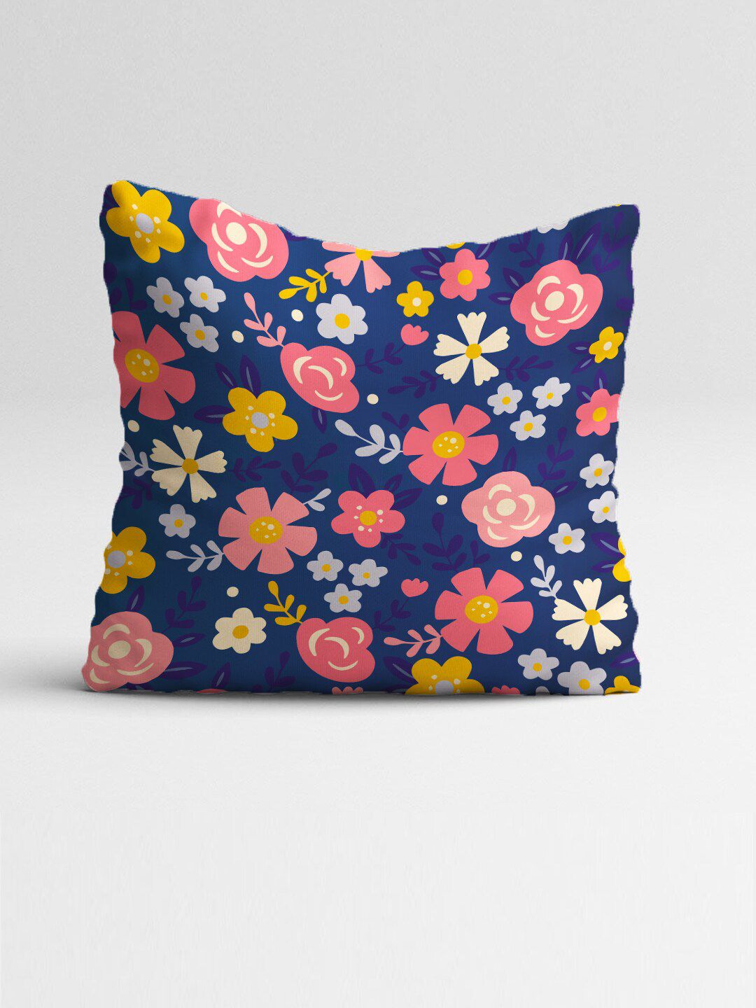STITCHNEST Set of 2 Floral Square Cushion Covers