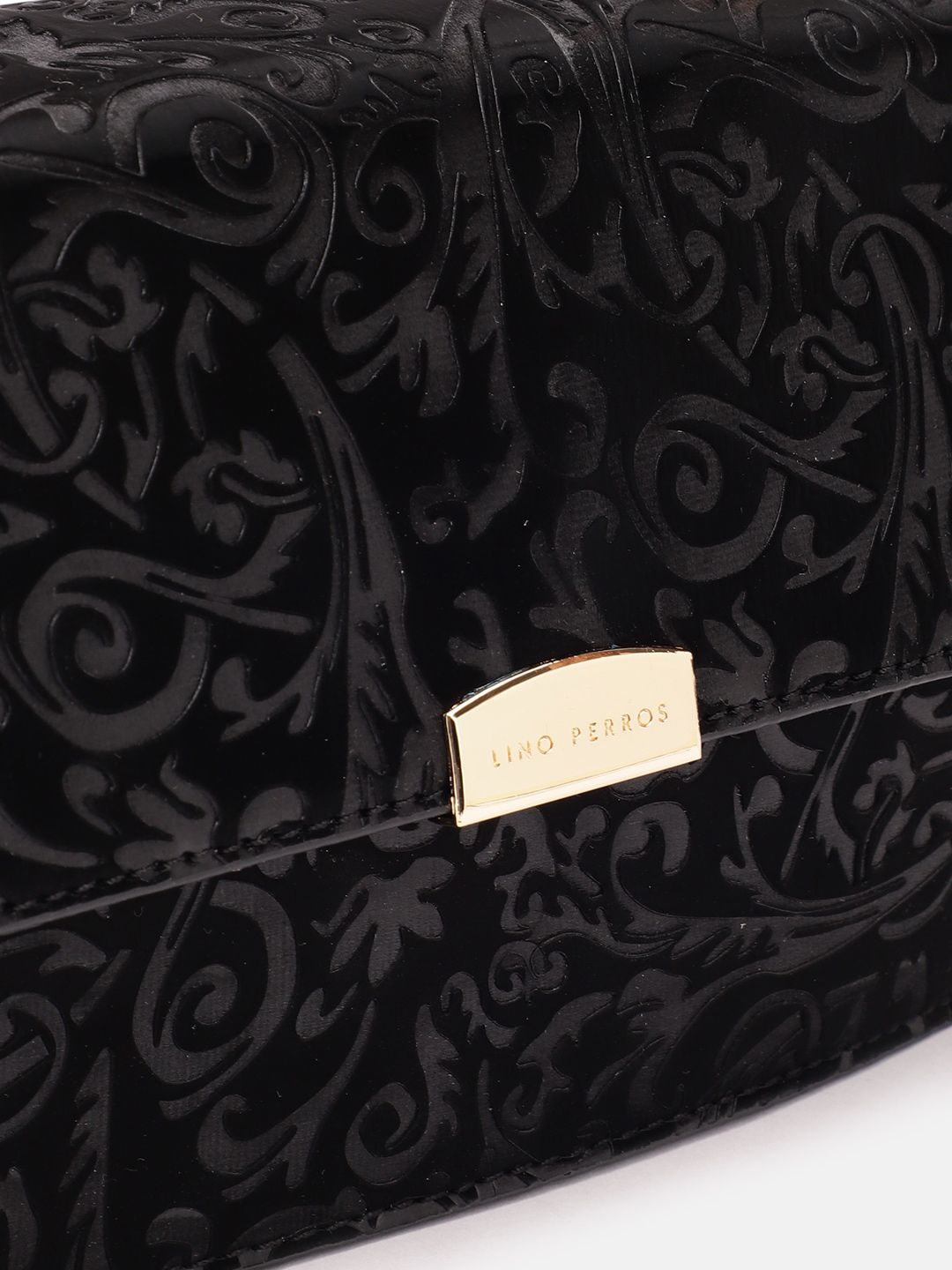 Lino Perros Textured Structured Shoulder Bag