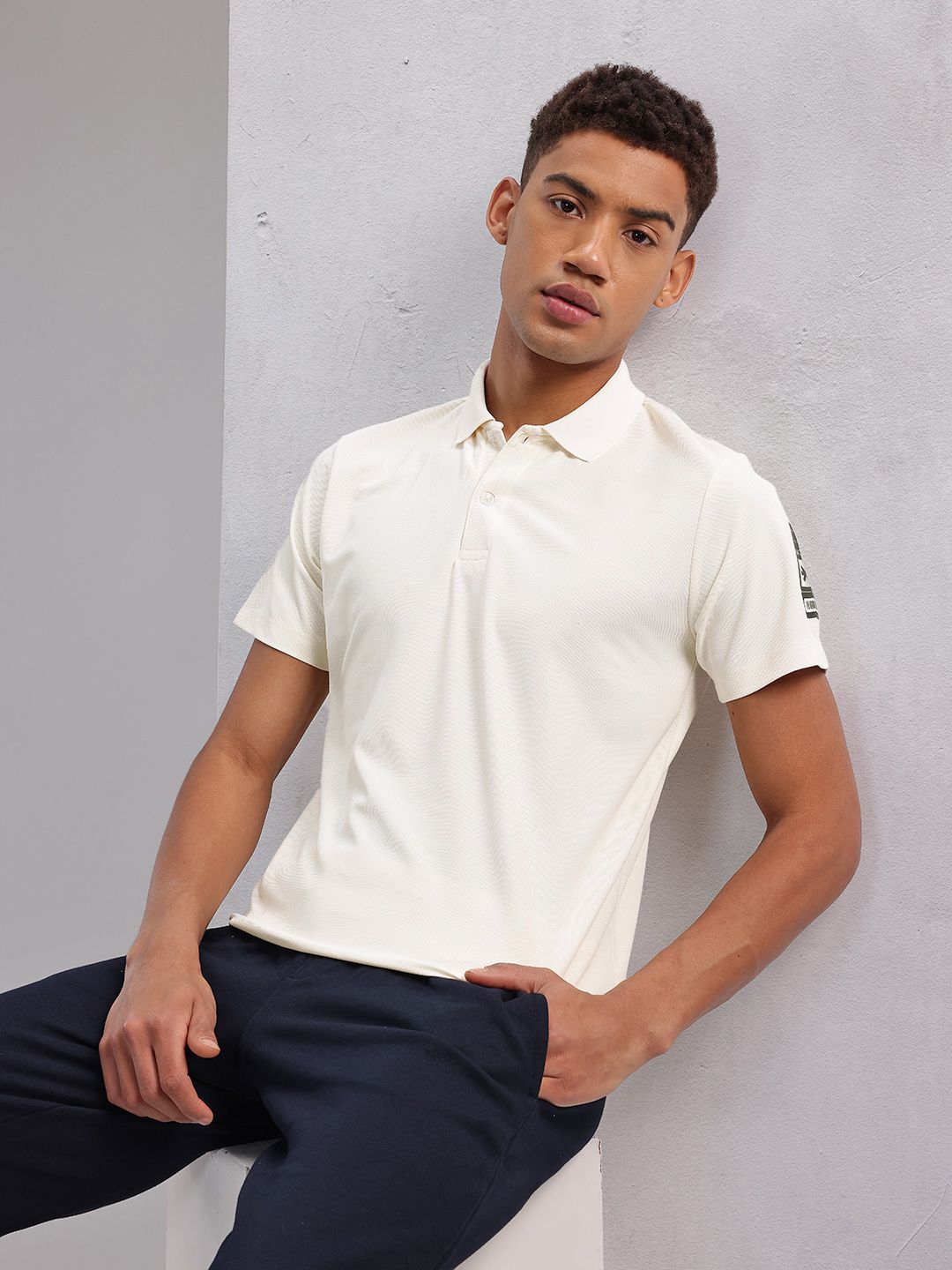 HRX by Hrithik Roshan Men Polo Collar T-shirt
