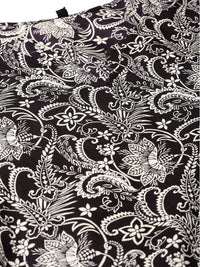 SOJANYA Women Black & Beige Printed Straight Kurta