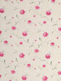 BOMBAY DYEING Dream Lover Beige Floral Cotton 104 TC Queen Bedsheet Set 2.54 x 2.24m