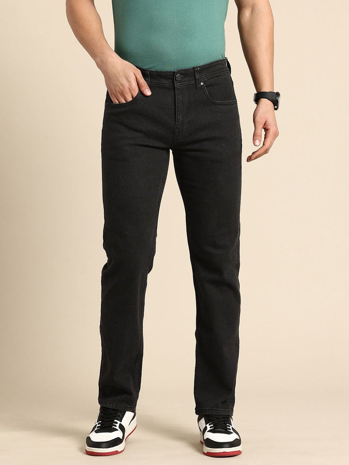Being Human Men Straight Fit Stretchable Jeans
