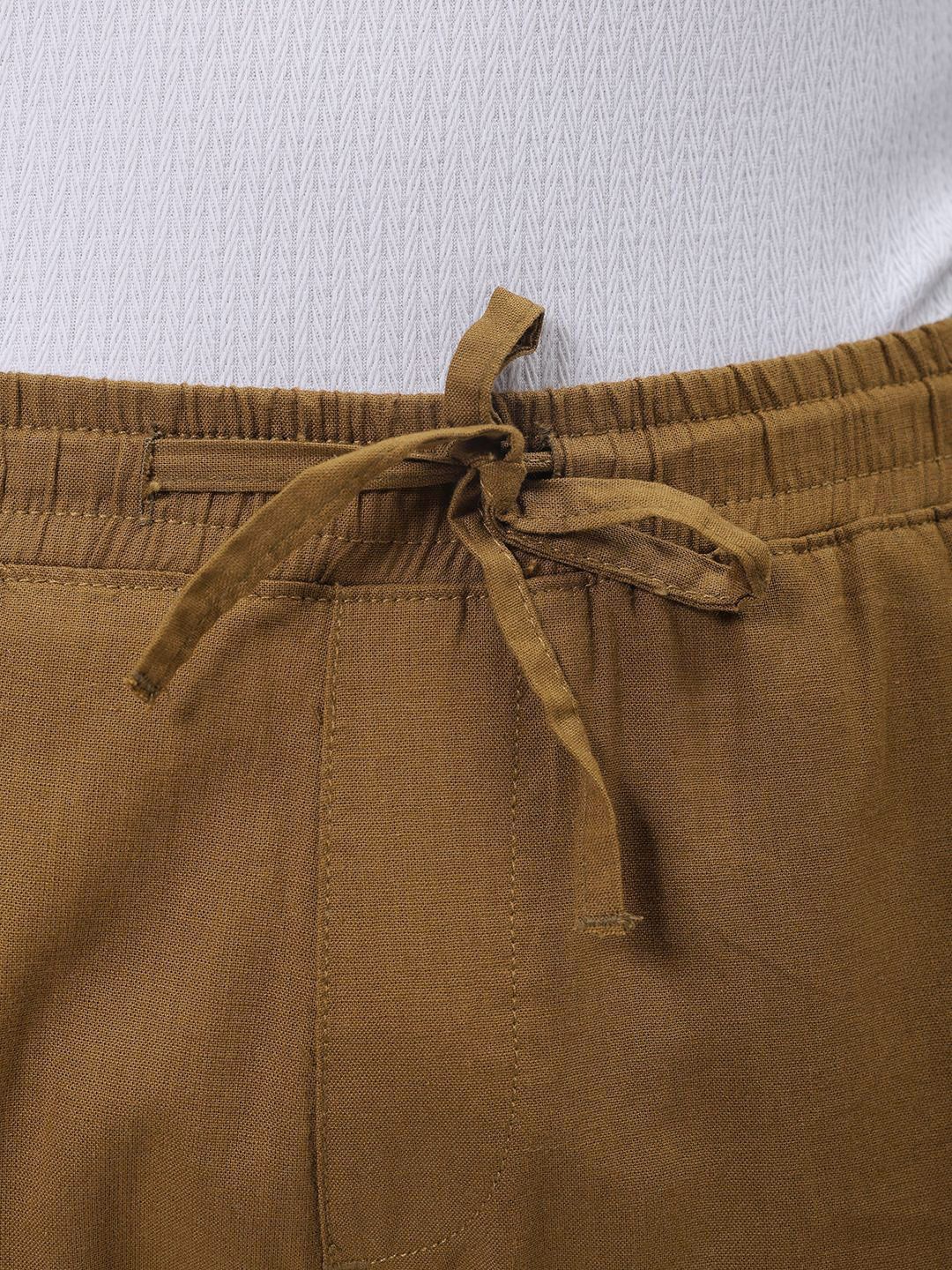 The Indian Garage Co Men Slim Fit Joggers Solid Trousers