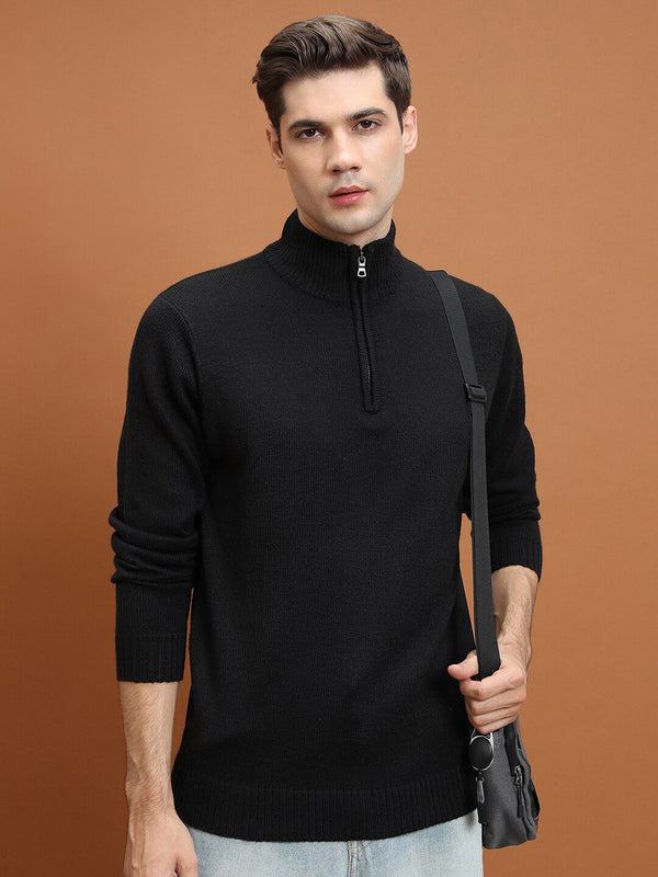 HIGHLANDER Turtle Neck Acrylic Pullover