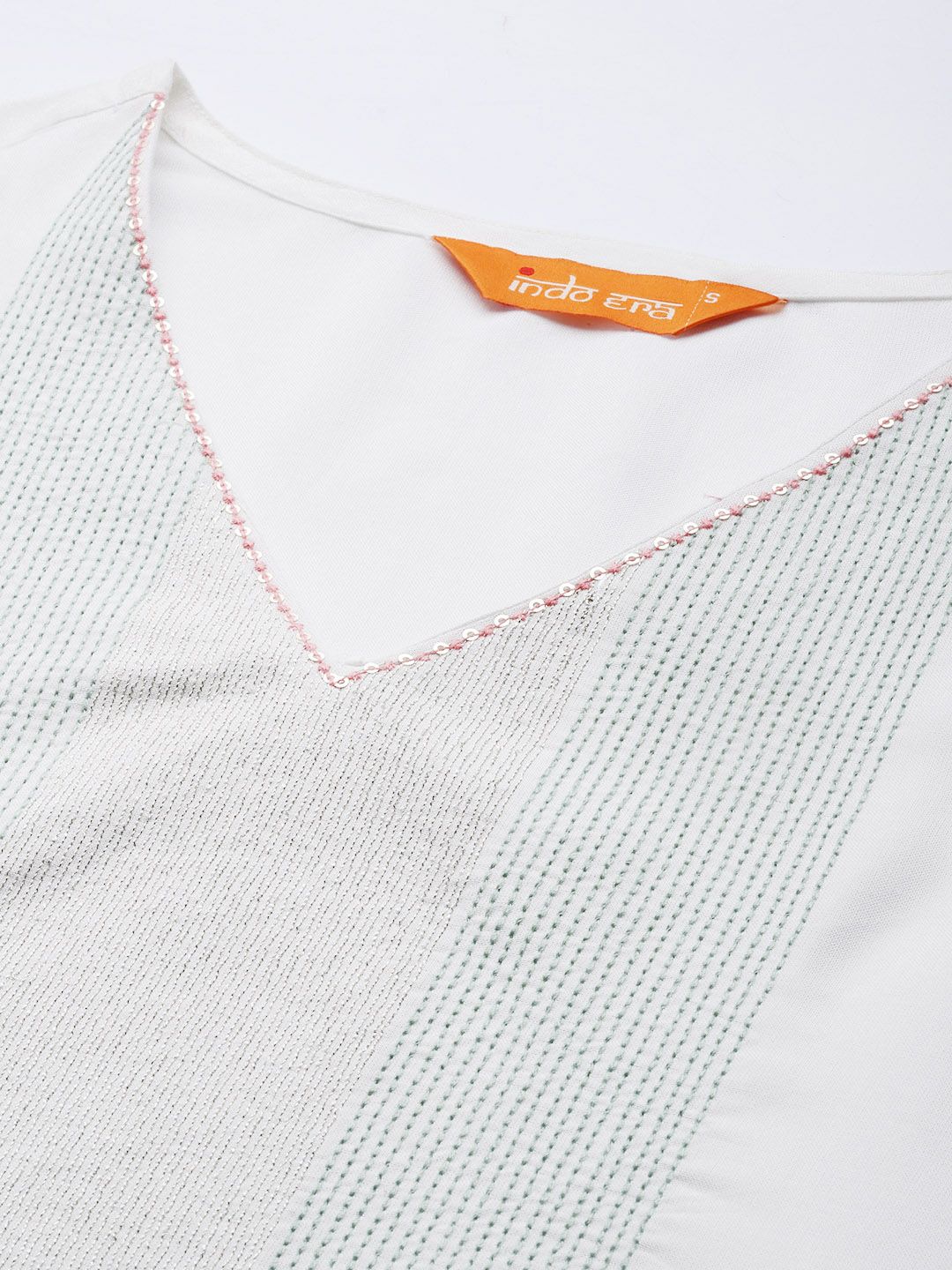 Indo Era Embroidered Thread Work Kurta