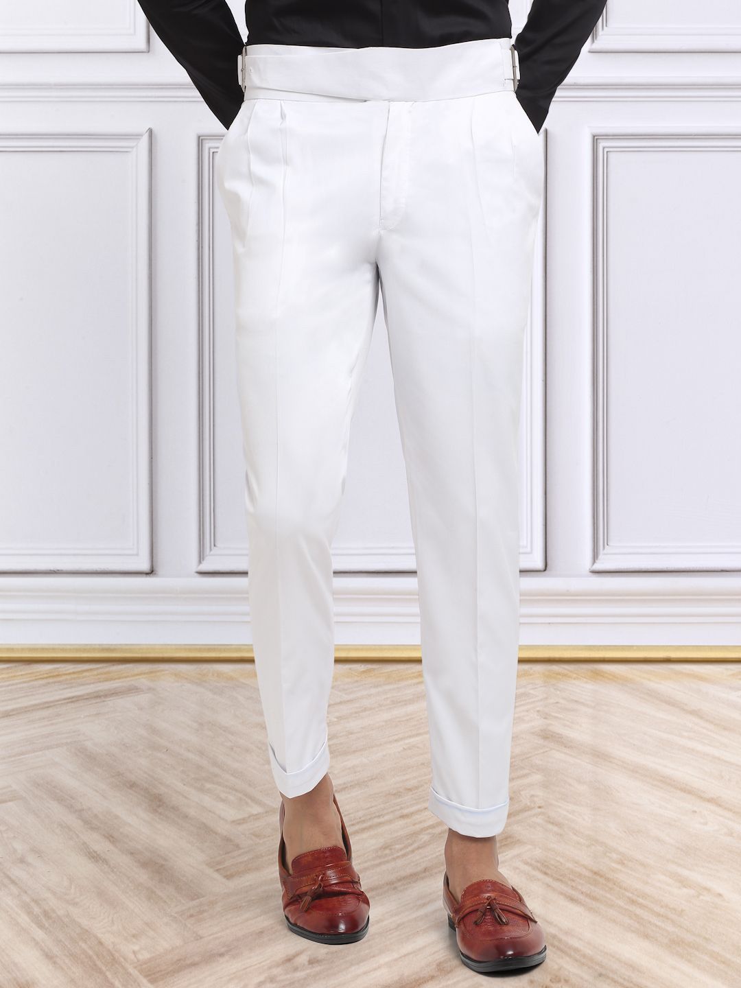 KLOTTHE Men Italian Gurkha Pants