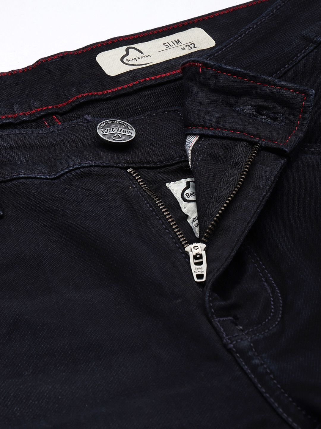 Being Human Men Mid-Rise Slim Fit Stretchable Jeans