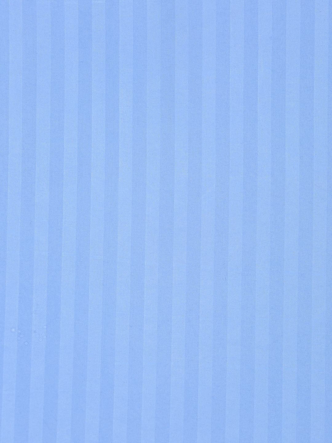 HOSTA HOMES Blue Striped 280 TC Single Fitted Bedsheet With 1 Pillow Covers