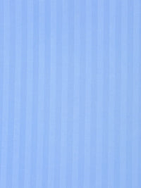 HOSTA HOMES Blue Striped 280 TC Single Fitted Bedsheet With 1 Pillow Covers