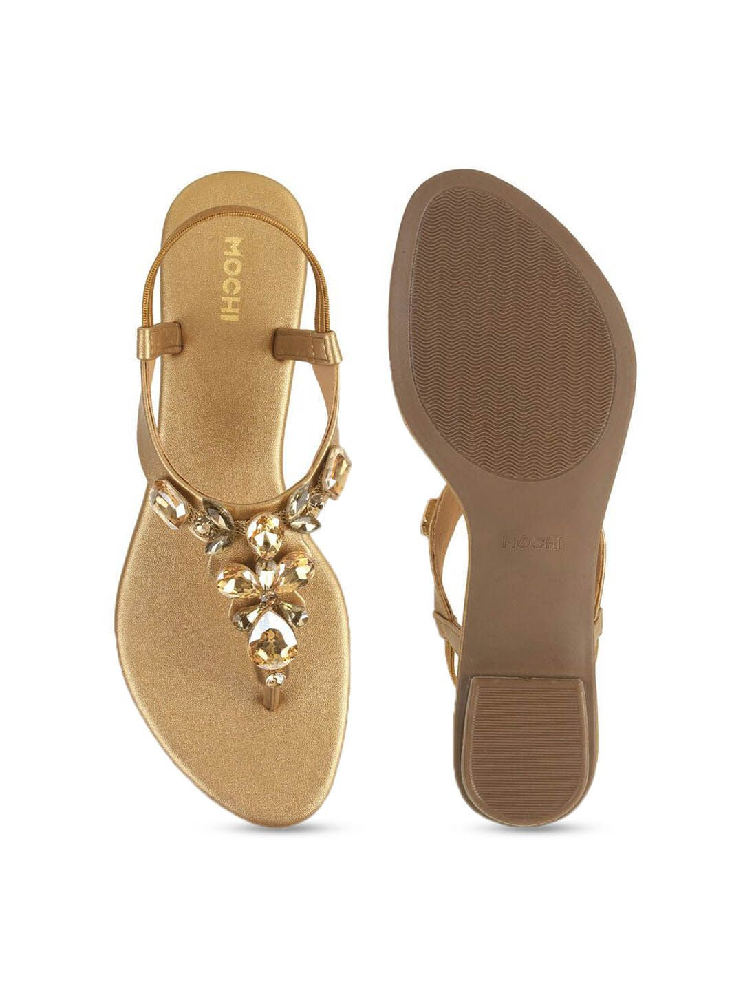 Mochi Embellished Block Pumps