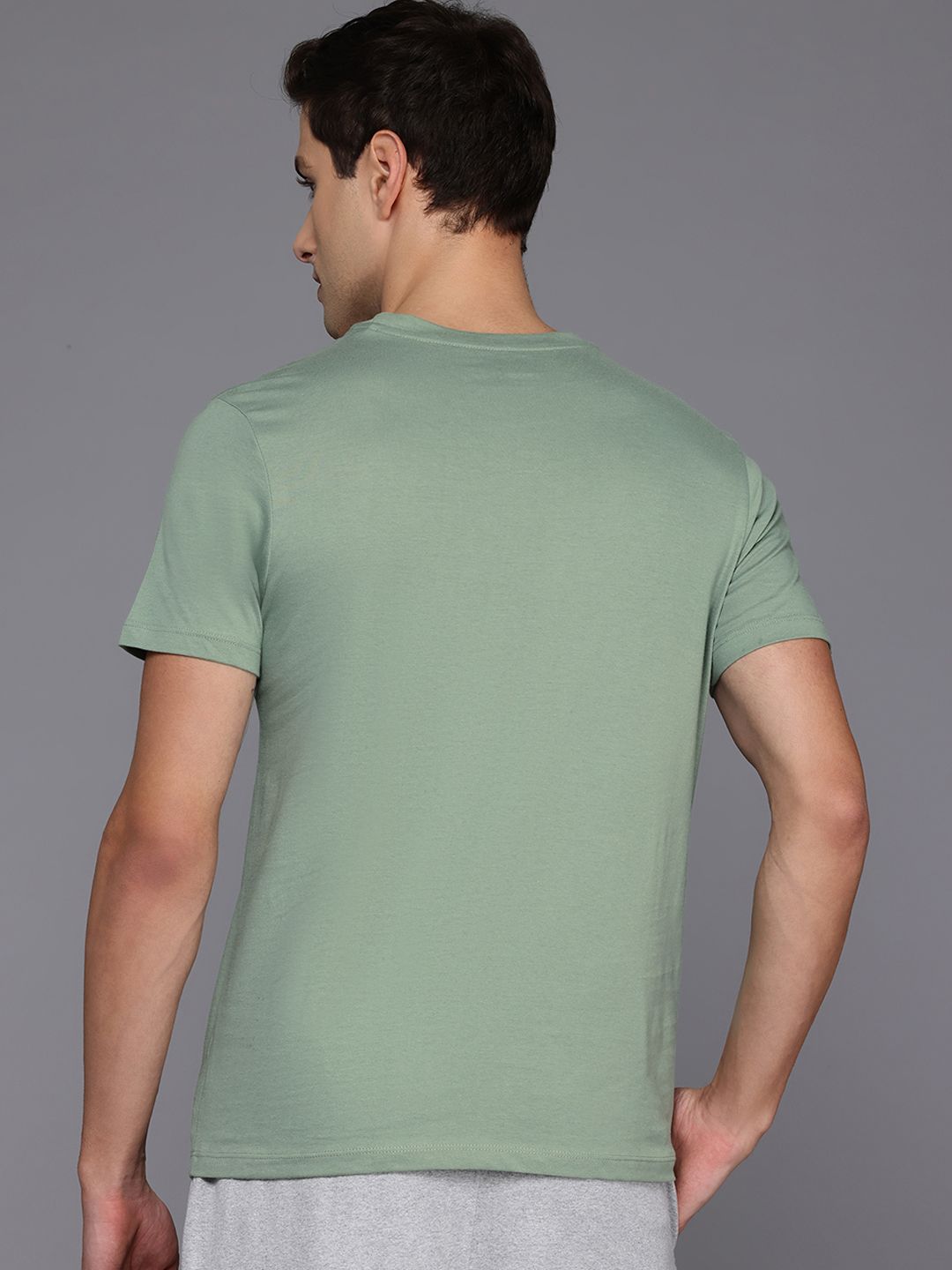 HRX by Hrithik Roshan Printed Pure Cotton Yoga T-shirt