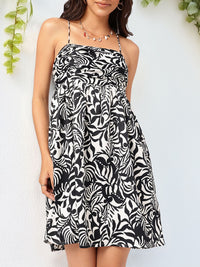 DressBerry Ruched Monochrome Fit & Flare Dress