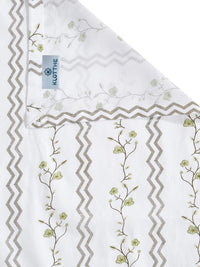 Moda Rapido X KLOTTHE Cadar Putih Bunga 400 TC dengan 2 Sarung Bantal