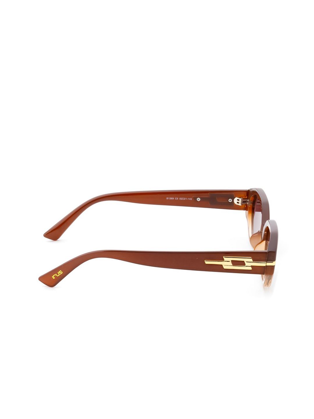 IRUS by IDEE Women Oval Sunglasses with UV Protected Lens IRS1369C5SG