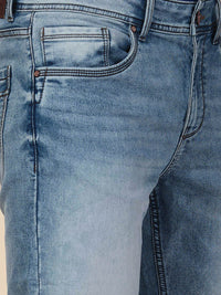 Being Human Men Straight Fit Mid-Rise Heavy Fade Stretchable Jeans