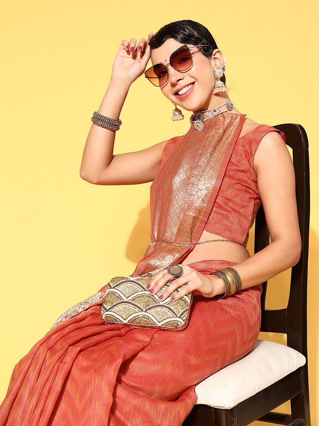 Saree mall Silk Blend Banarasi Sarees