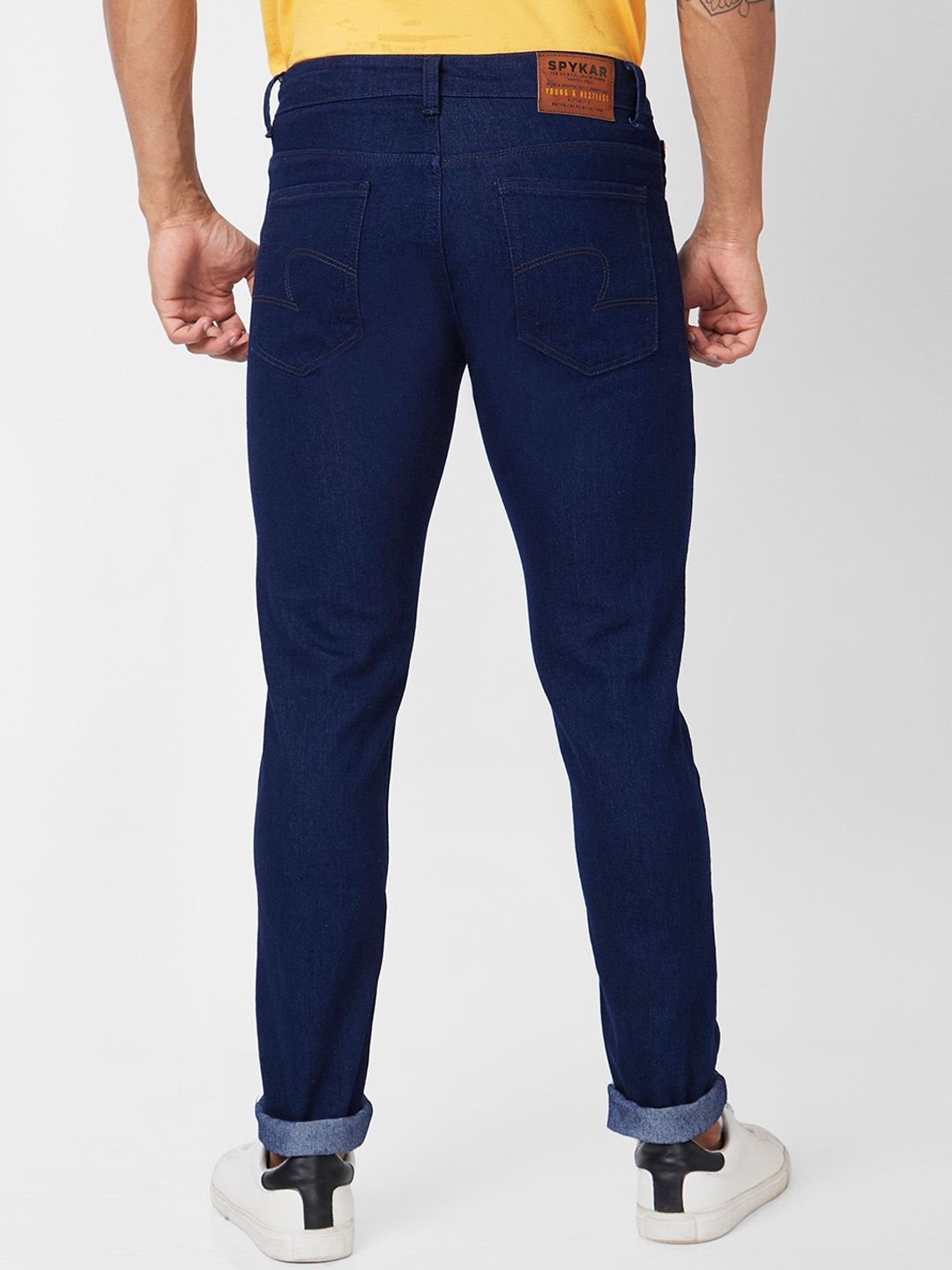 SPYKAR Men Skinny Fit Low-Rise Stretchable Jeans