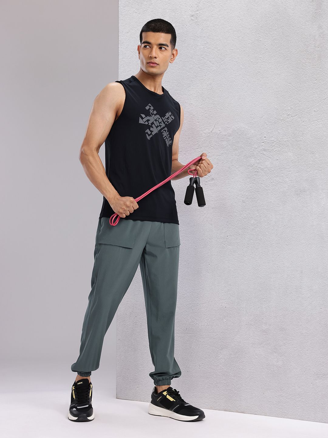 HRX by Hrithik Roshan Men Rapid-Dry Training Joggers