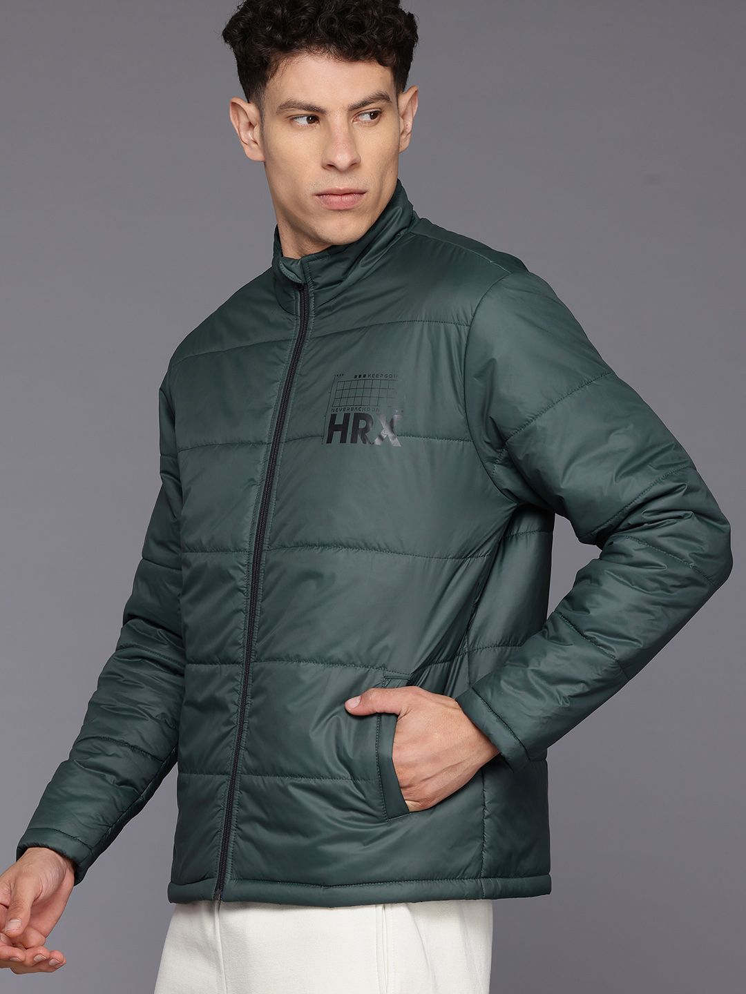 HRX by Hrithik Roshan Casual Padded Jacket