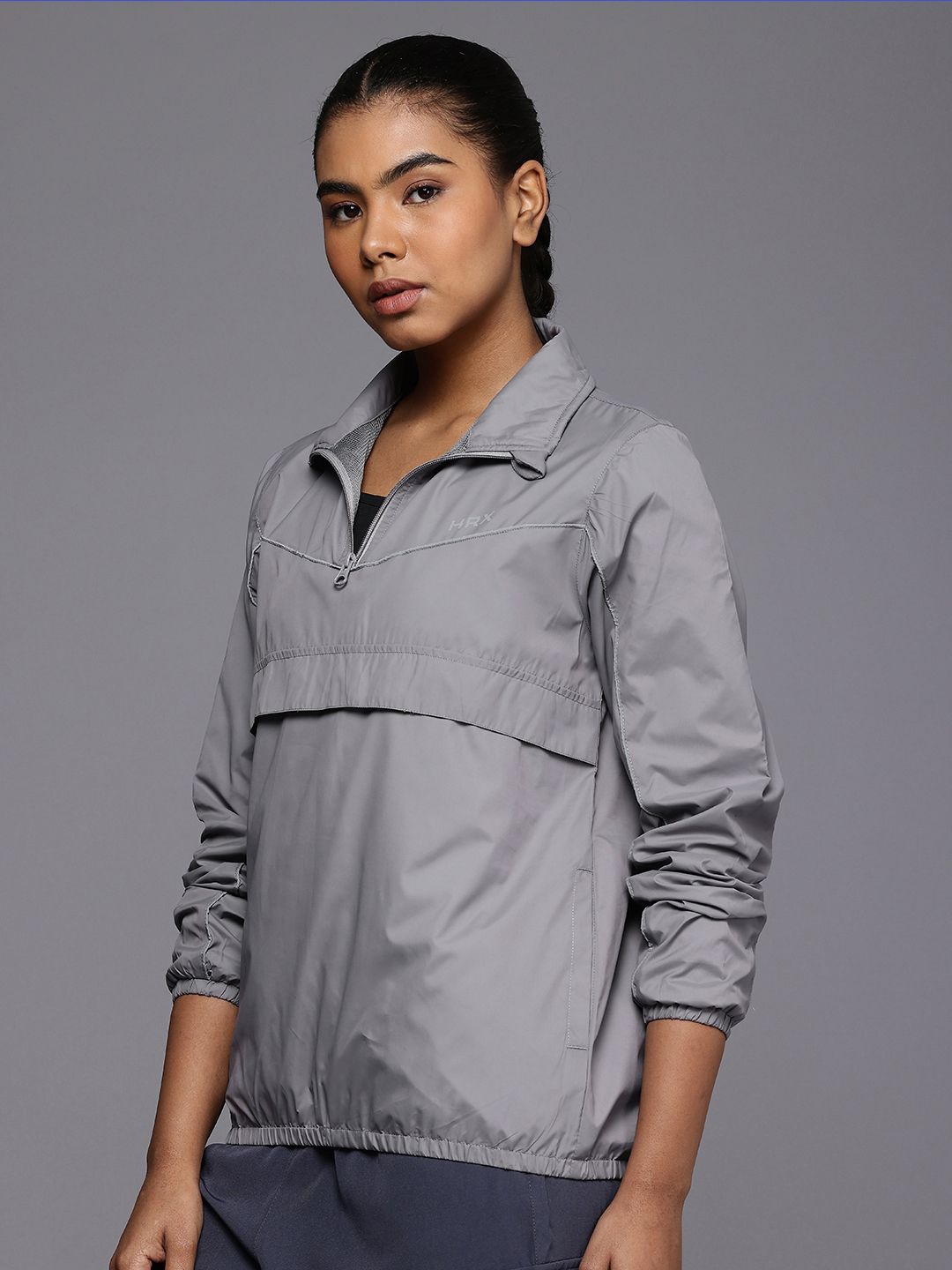 HRX by Hrithik Roshan Rapid-Dry Antimicrobial Running Sporty Jacket