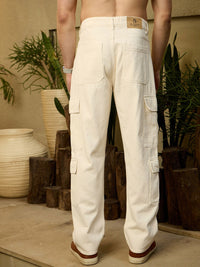 DENNISON Korean Baggy Fit Cargo Jeans