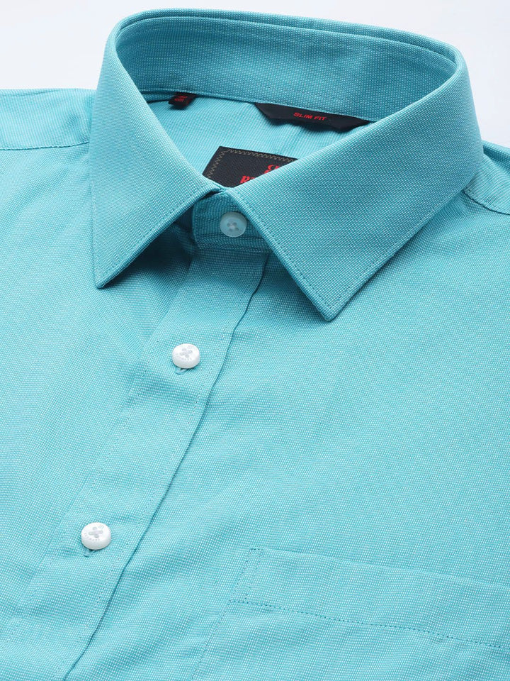 Raymond Men Slim Fit Pure Cotton Formal Shirt