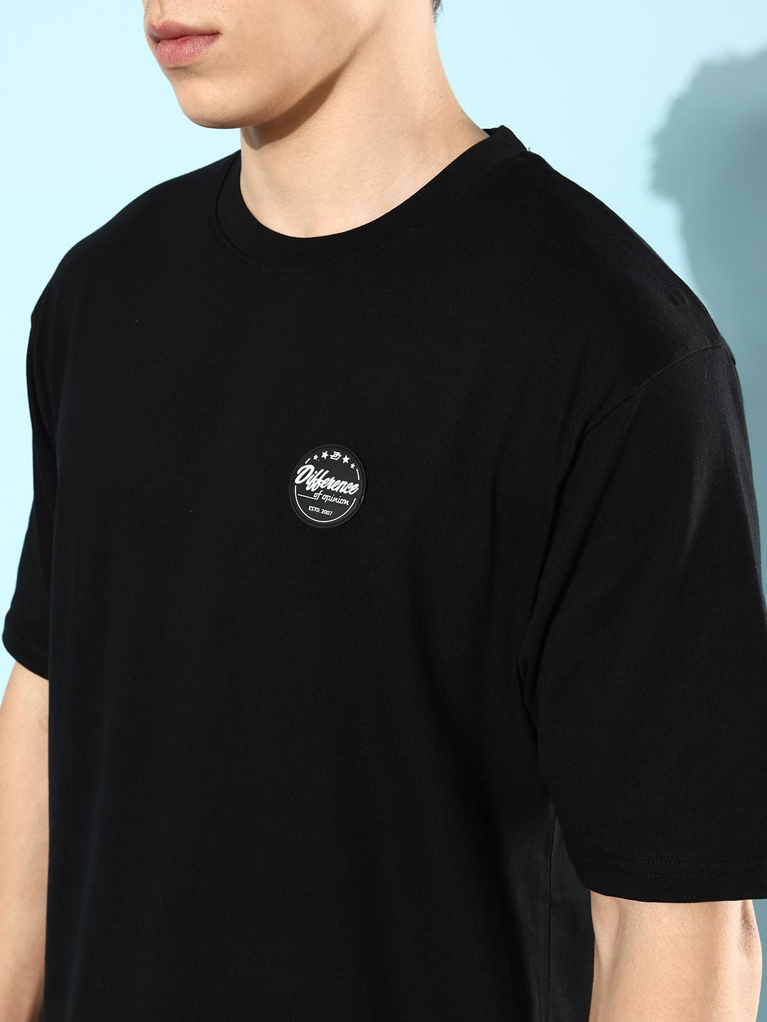 Difference of Opinion Men Graphic Printed Oversized T-shirt