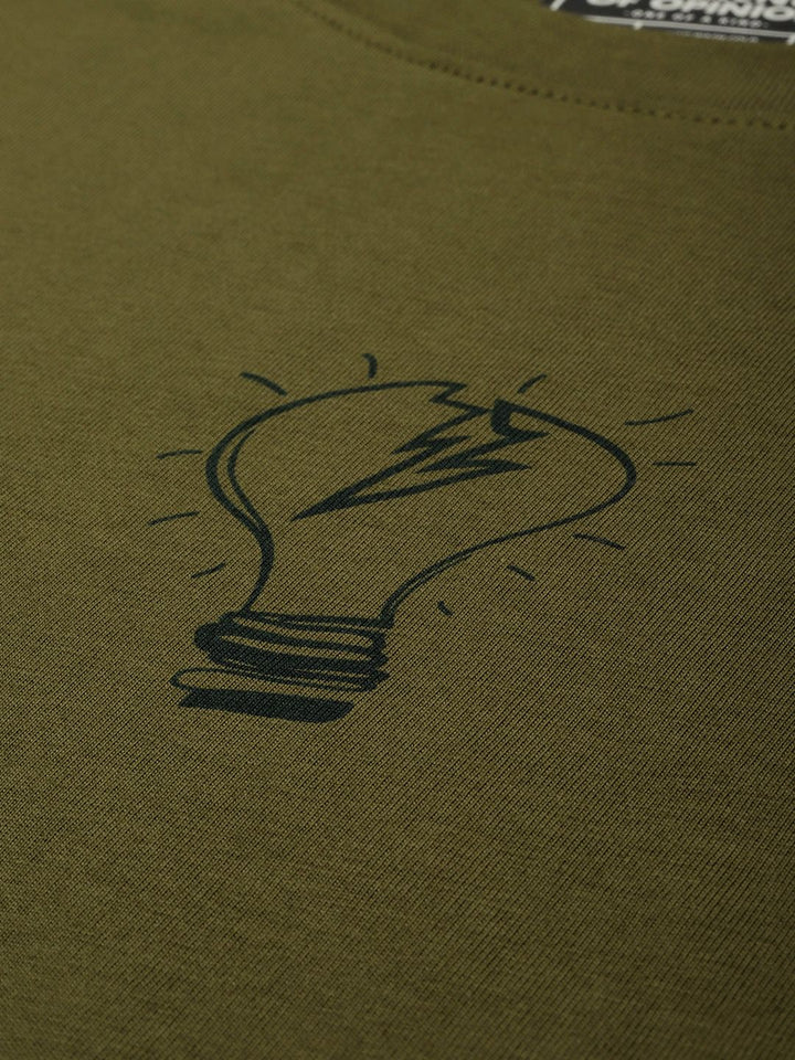 Difference of Opinion Printed Pure Cotton Oversized T-shirt