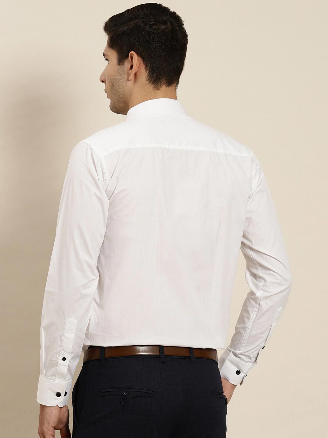 Hancock Spread Collar Comfort Pure Cotton Tuxedo Party Shirt