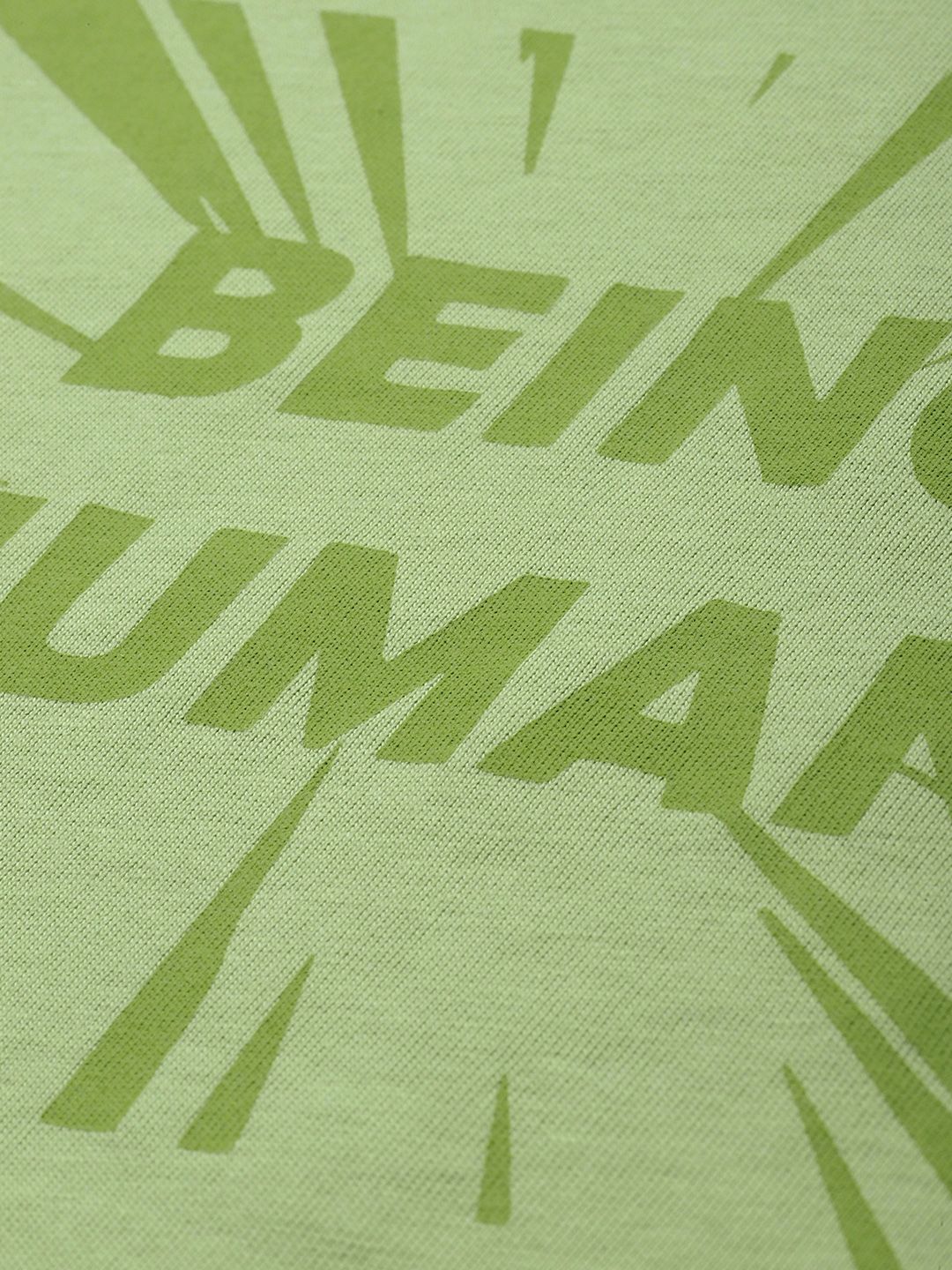 Being Human Pure Cotton Brand Logo Printed T-shirt