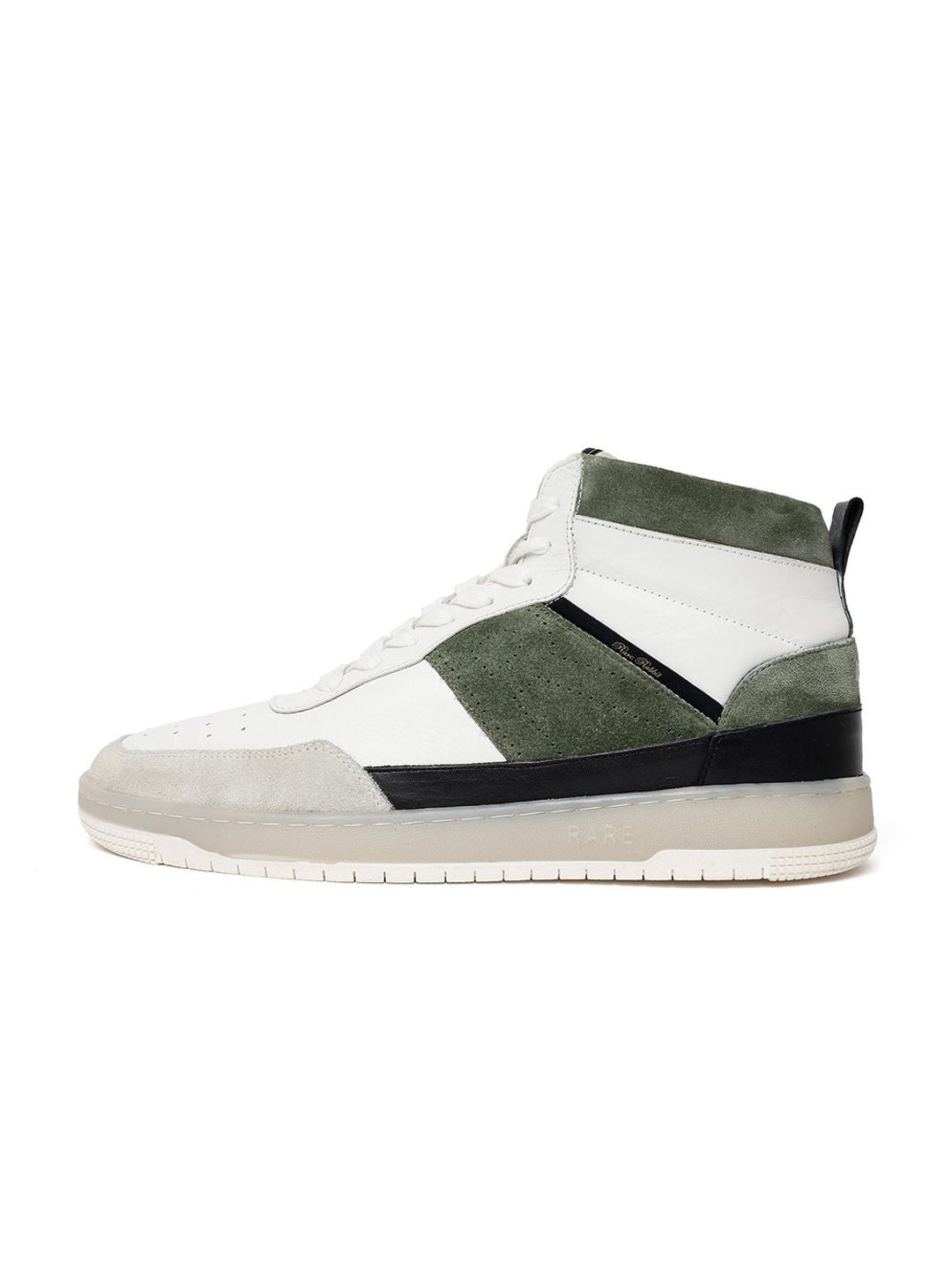 RARE RABBIT Men Horizon Colourblocked Leather Sneakers