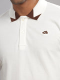 Tshirts ADRO Men Off White Cotton