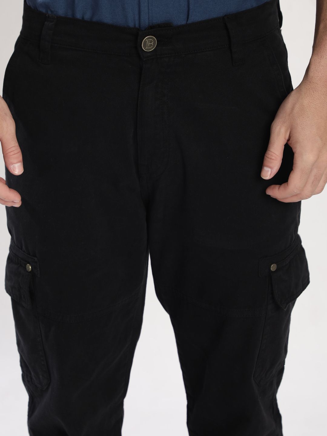 Bene Kleed Men Cargos Relaxed Fit Trousers