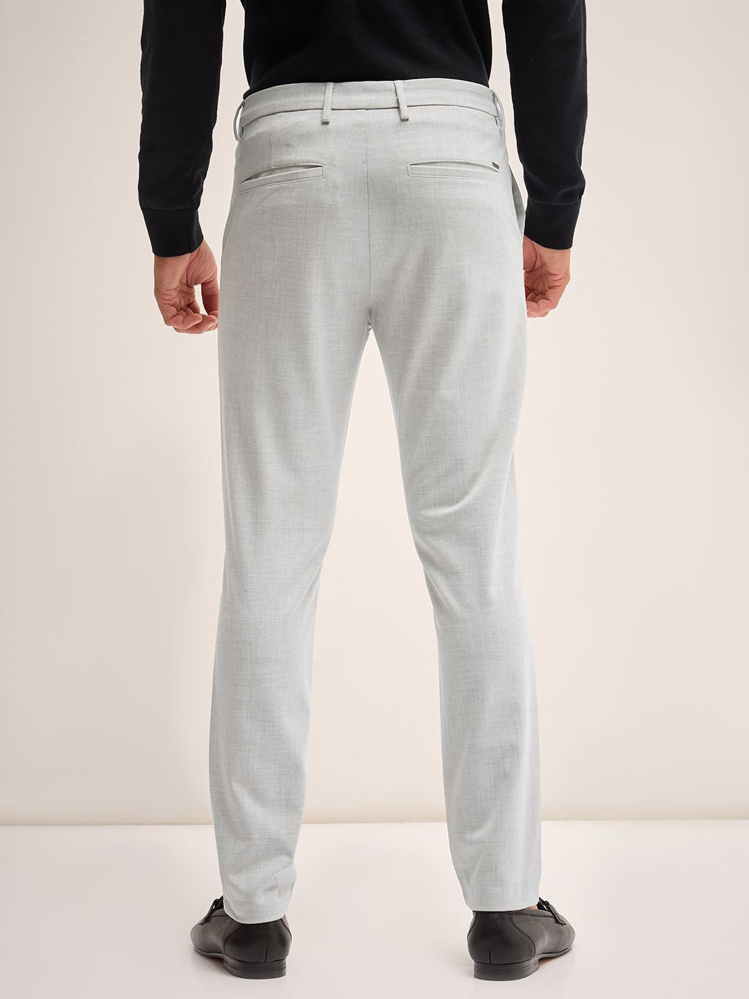 THE BEAR HOUSE Men Slim Fit Trousers